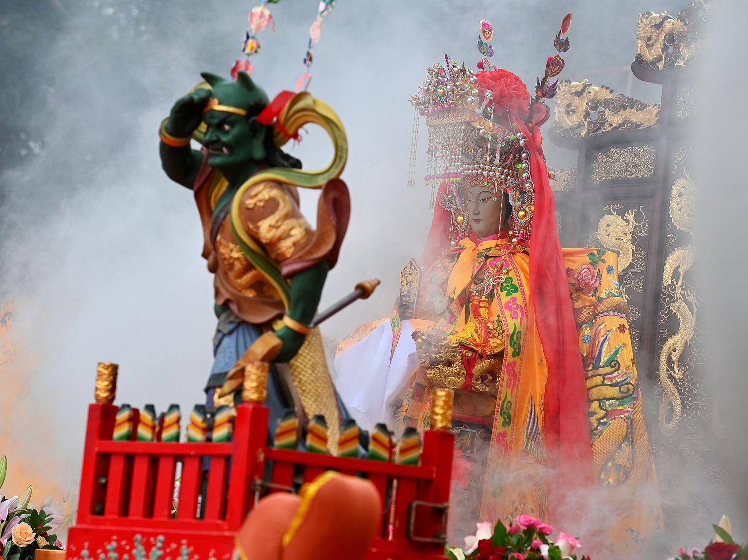 Mazu celebration on Meizhou Island inn Fujian