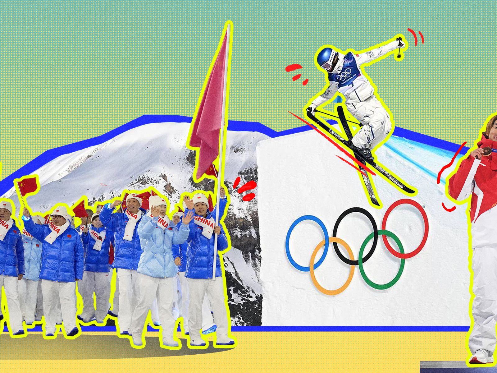 Chinese athletes at the 2026 Milano-Cortina Winter Olympics