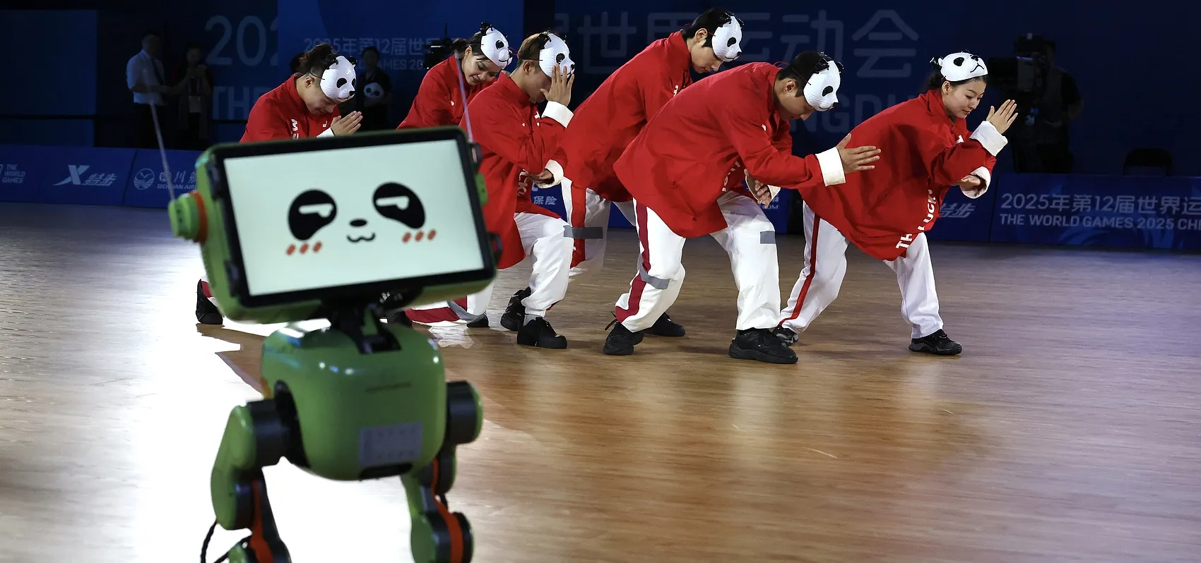 Palladium robot Chengdu Ballroom Dancing Competitio