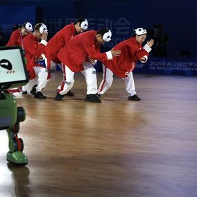 Palladium robot Chengdu Ballroom Dancing Competitio