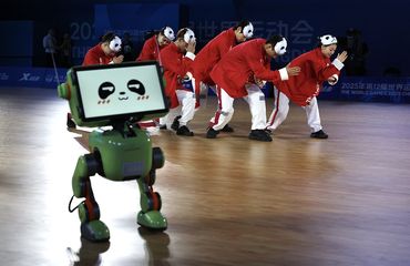 Palladium robot Chengdu Ballroom Dancing Competitio