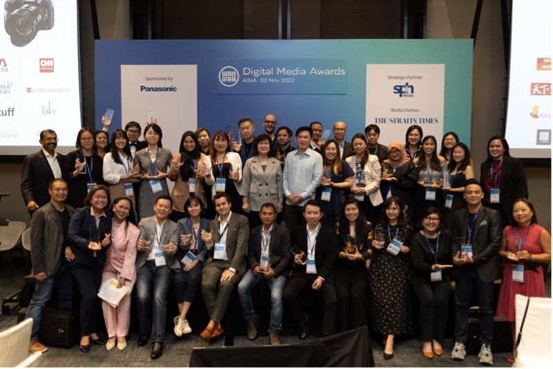 Attendees of the 2022 Digital Media Awards