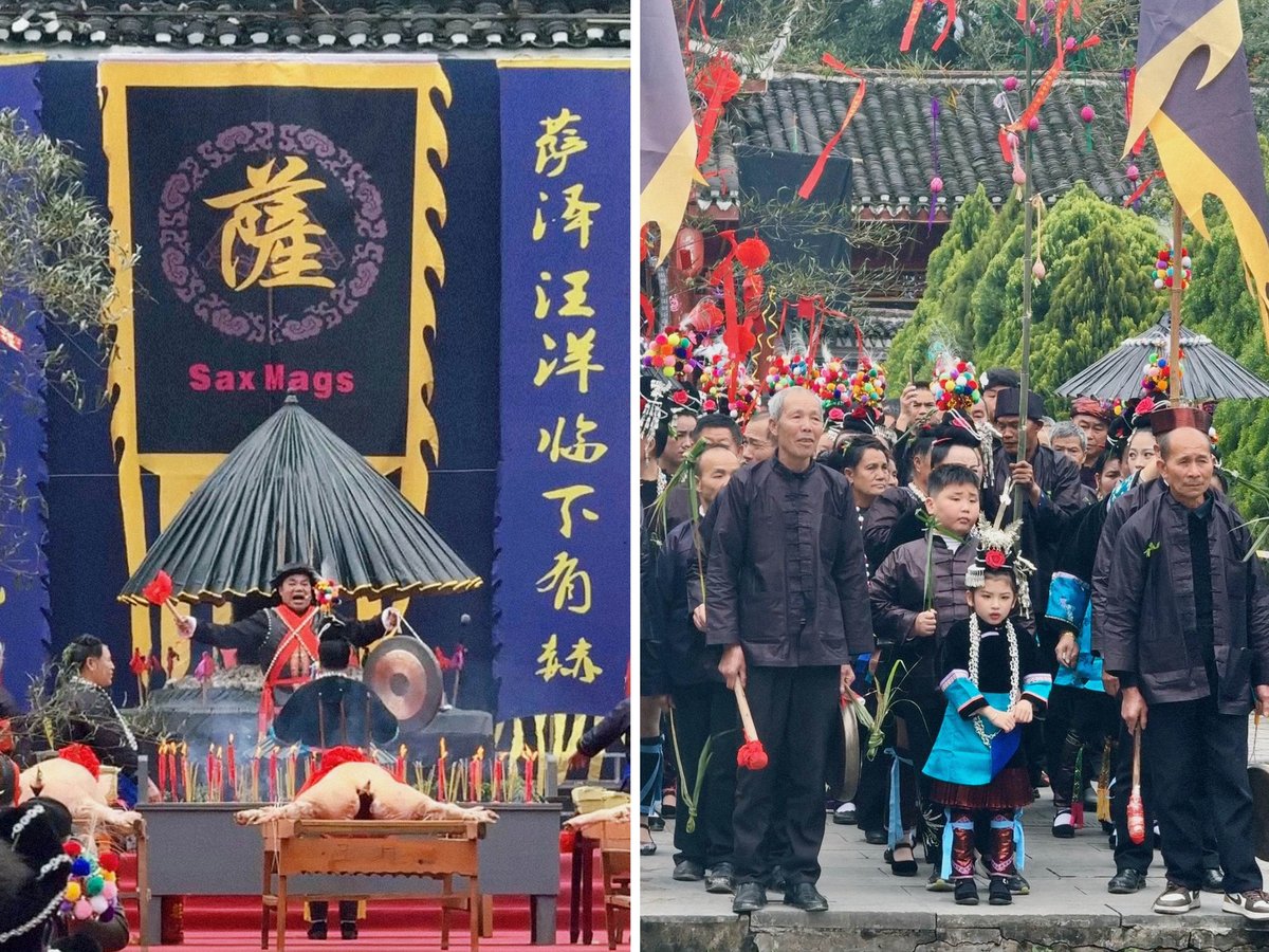 Women across generations gather to perform the Sama ritual and celebrate their ancestor goddess