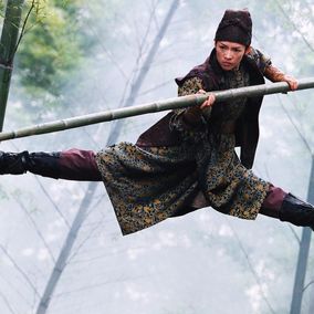 Scene bamboo weapon house of flying daggers