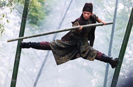 Scene bamboo weapon house of flying daggers