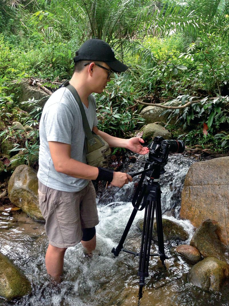Lau Kek Huat working on the shooting, Interview with Lau Kek Huat