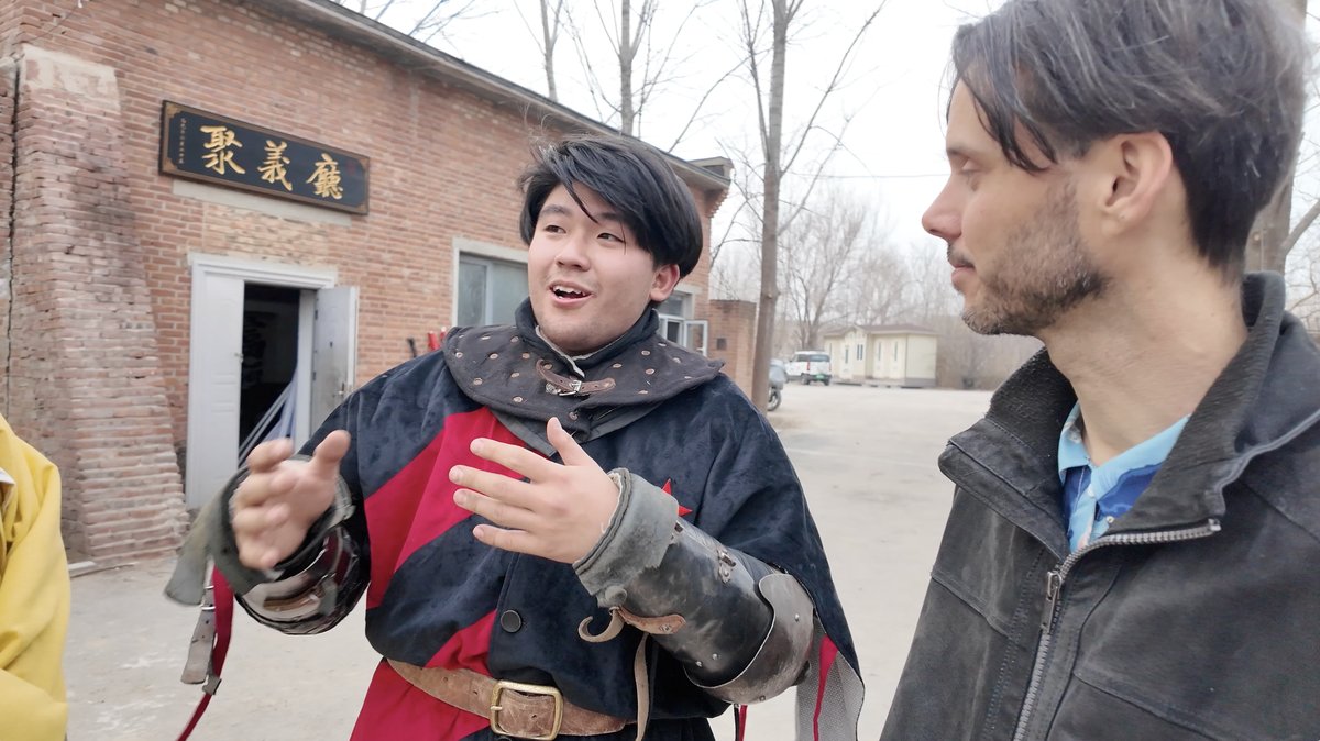 Guan “Postman” Xiaoqi, founder of the Shanhe Martial Art School in Beijing’s Changping district, has named the main building at the training center in reference to the Chinese classic Water Margin