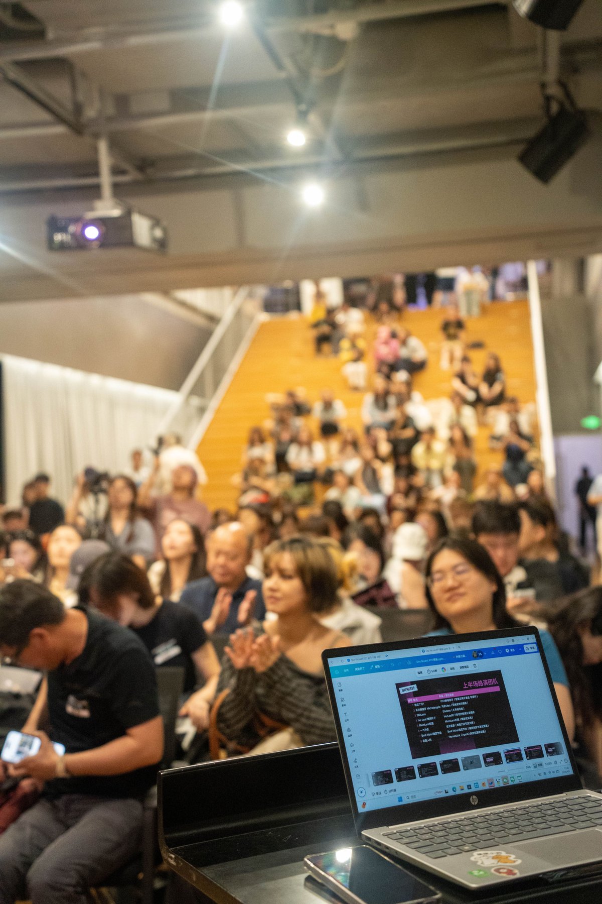 Chinese women hackathon members of She Nicest