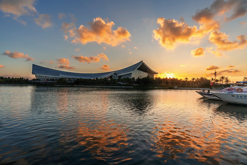 China (Hainan) Museum of the South China Sea at Tanmen, fishing village, history of Maritime Silk Road, Qionghai, song dynasty ship