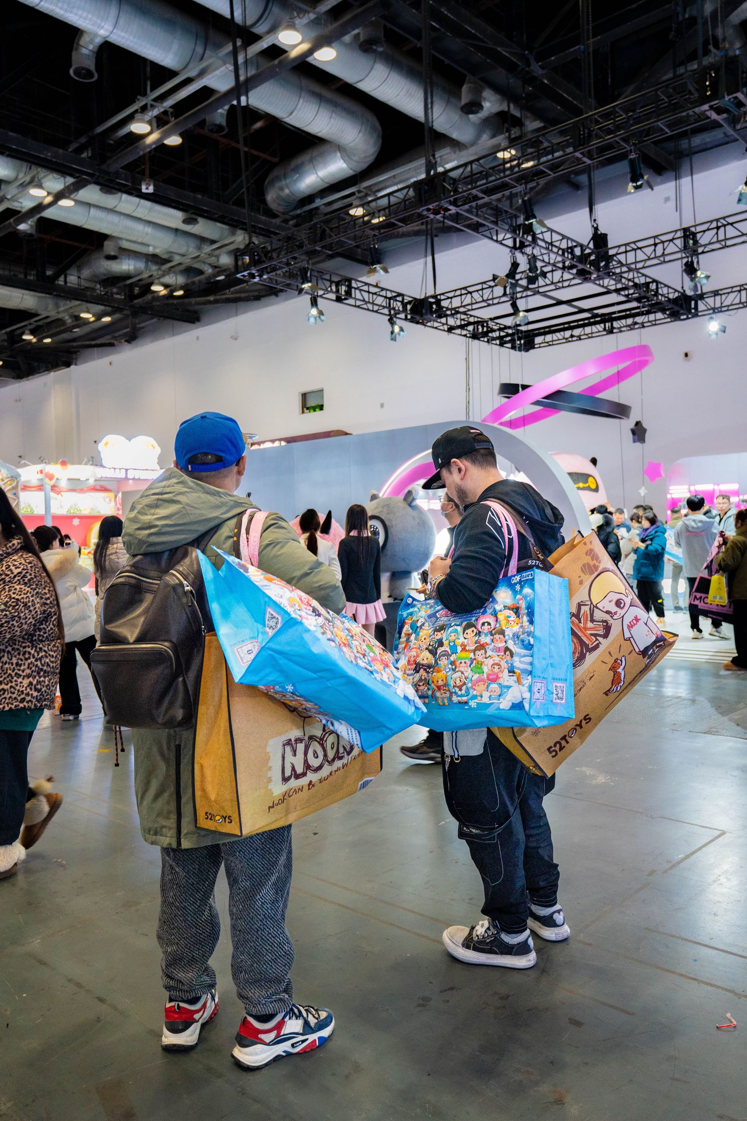 The event attracts many attendees, often accompanied by like-minded friends