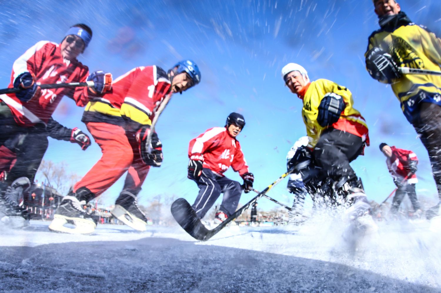 old men play hockey 2018