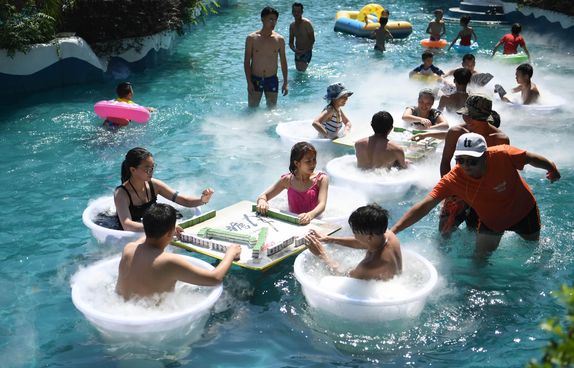 Chongqing ice bucket mahjong