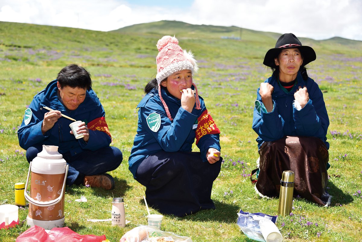 Protecting ecosystems in China has included offering jobs as “ecological caretakers” to locals in the nature reserves