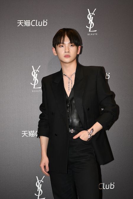 Chinese rapper and singer Zhou Zhennan of idol boy band R1SE