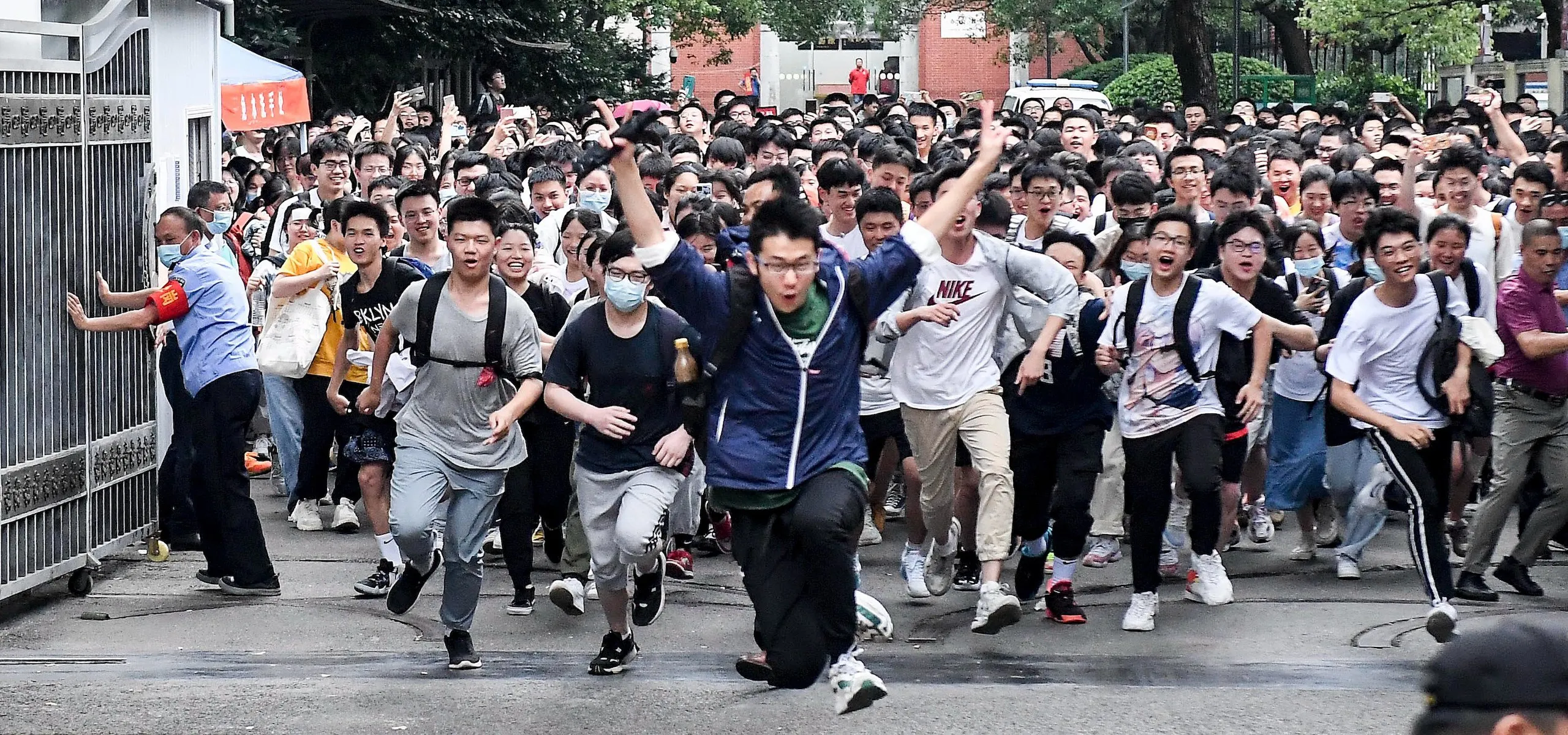 Chines students done with gaokao