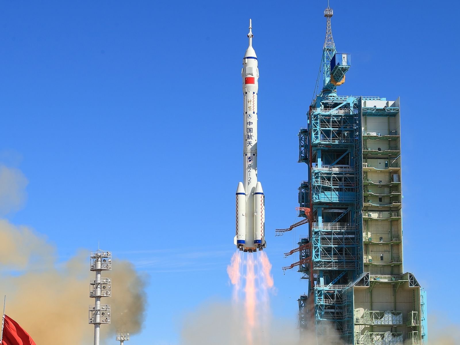 Shenzhou-12 takeoff