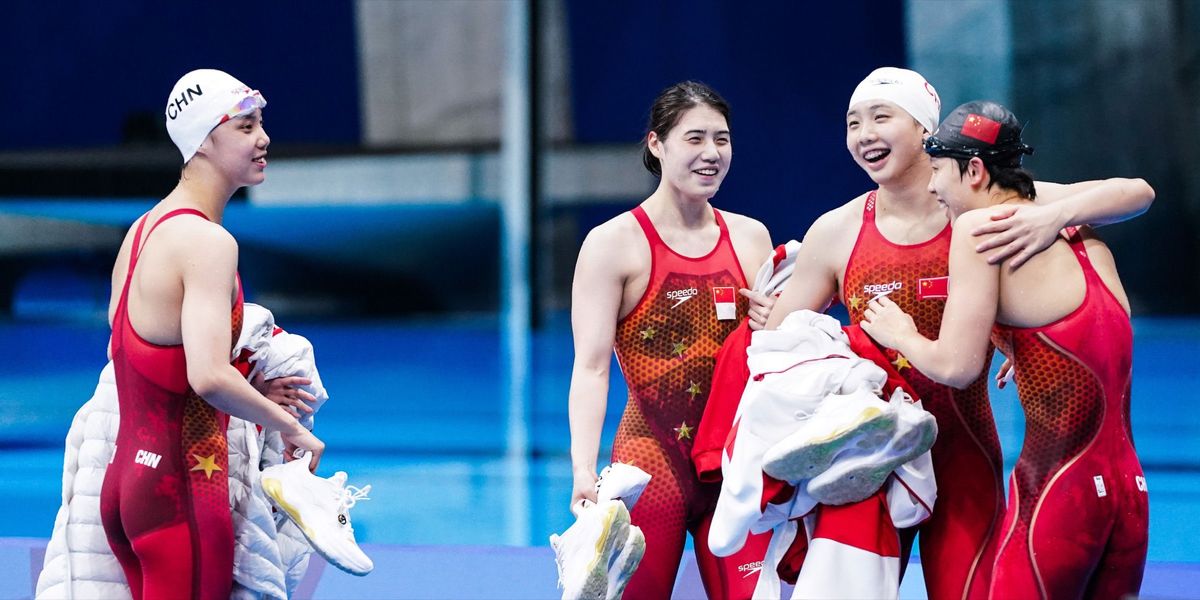 Chinese Olympic Swimmers