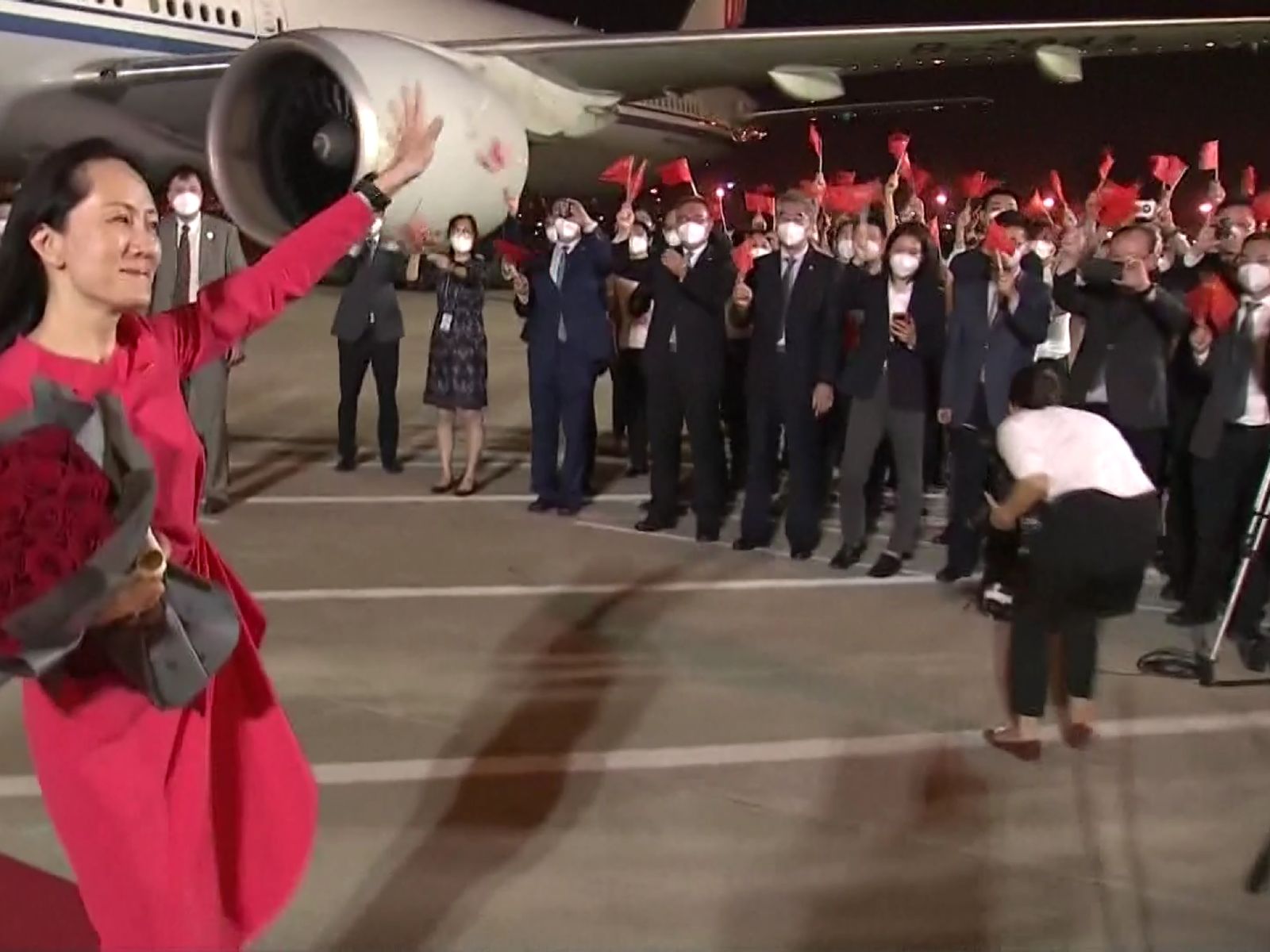 Huawei CFO returns to China