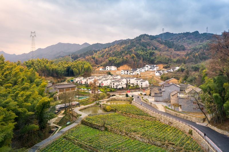 The scenery at Jinzhai county, the home of “Star Town”