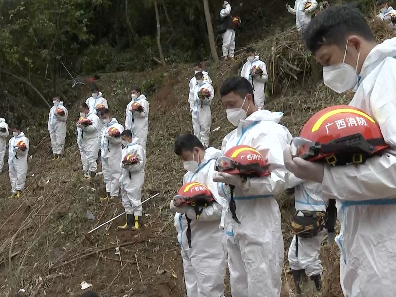 Flight crash responders