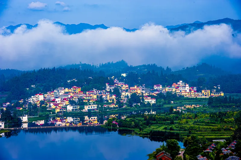 A view in Liupanshui, Guizhou province (VCG)