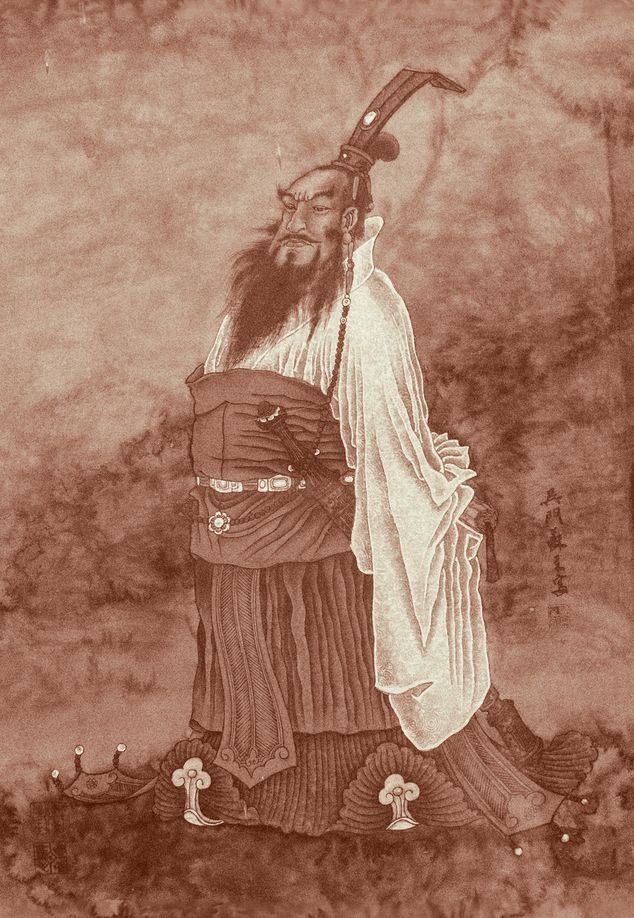 Illustration of Cao cao, Emperor of Wei Kingdom