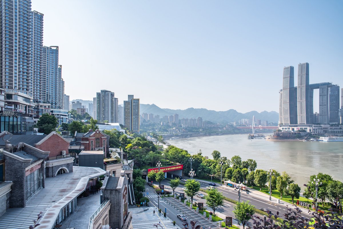 Scenery from Chongqing’s Nanbin Road