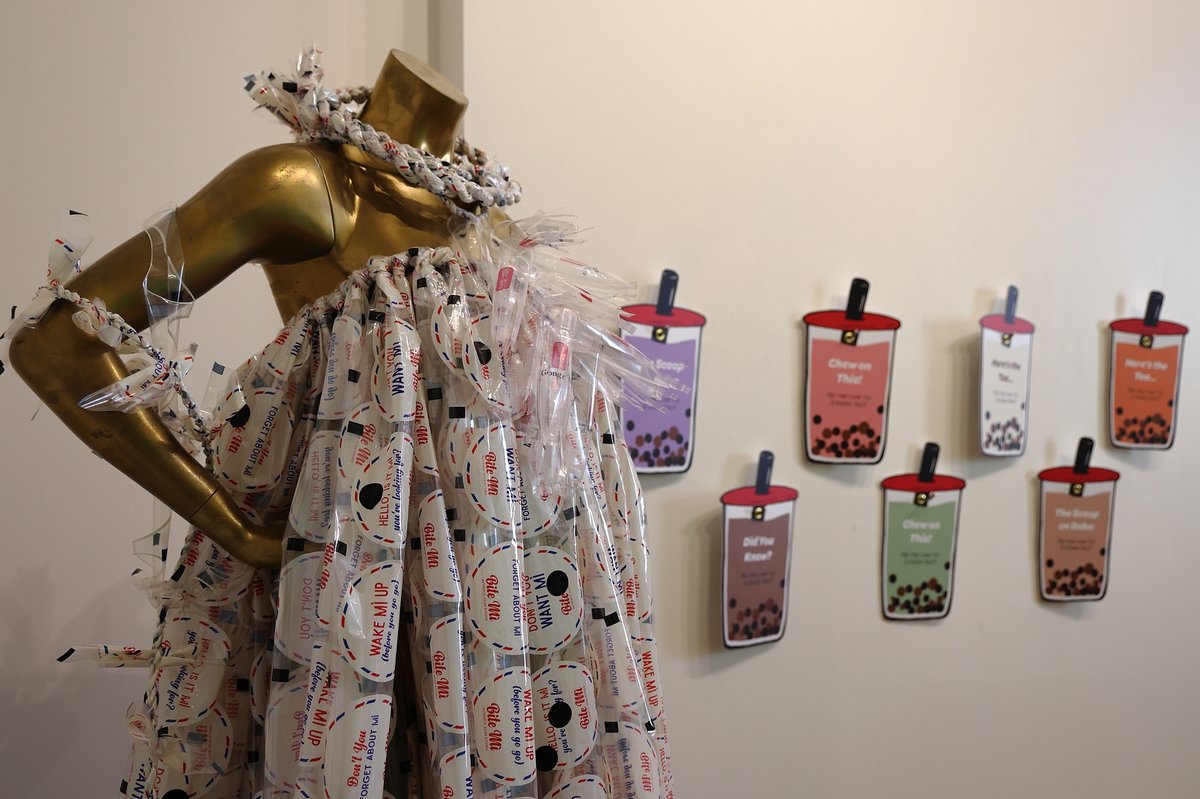 An exhibition at the Chinese American Museum in Los Angeles in 2023, explores the history of boba tea through works of local artists