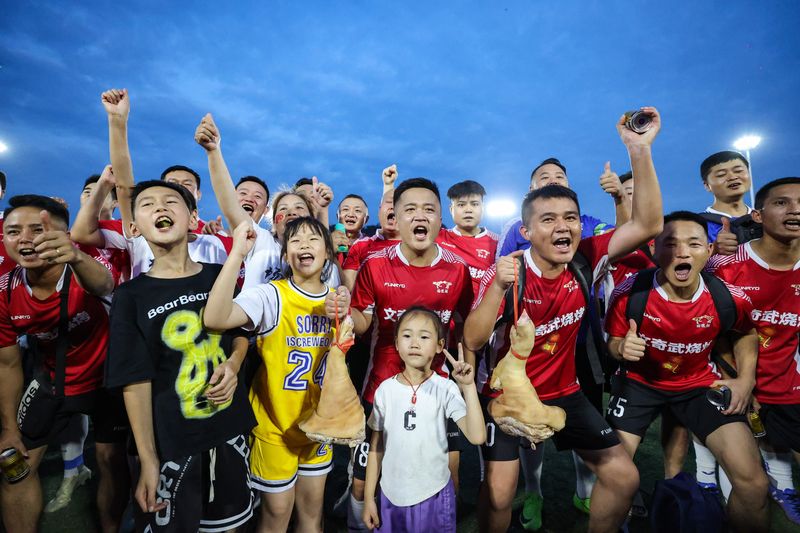 Village Super League, Chinese football players, football games in China