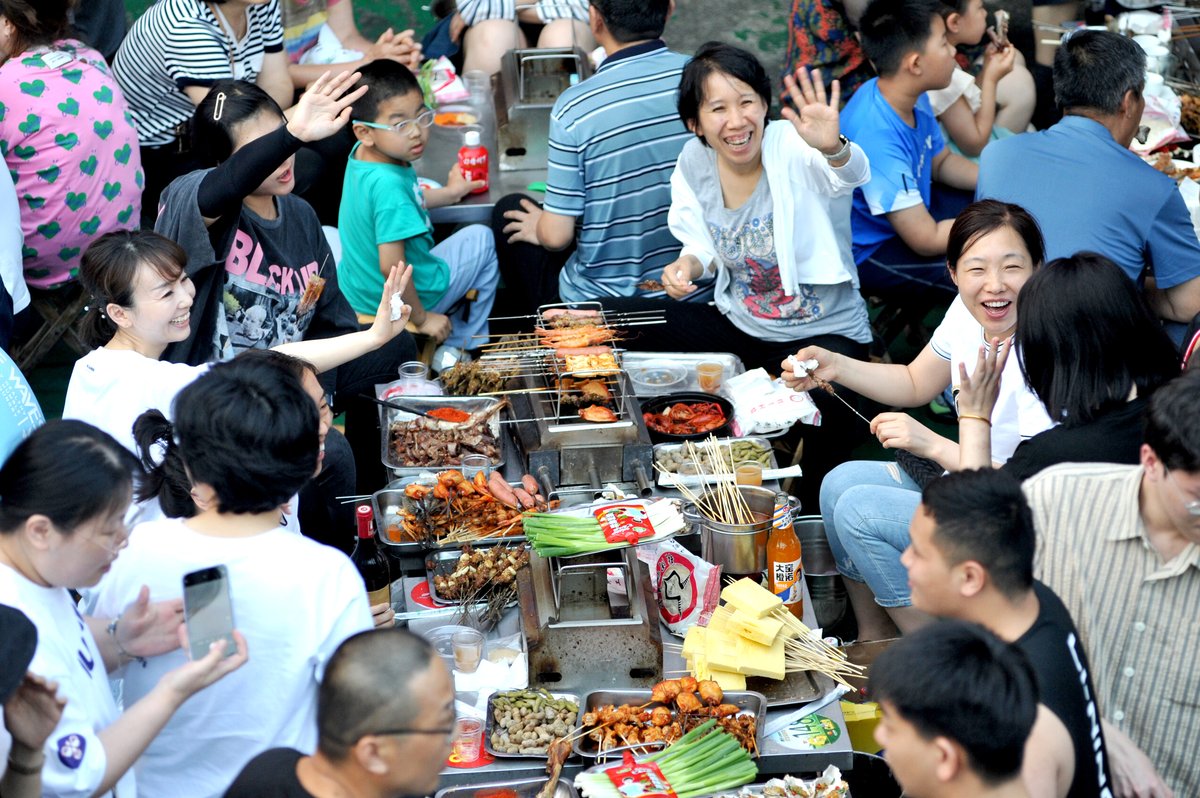 zibo, shangdong, barbecue