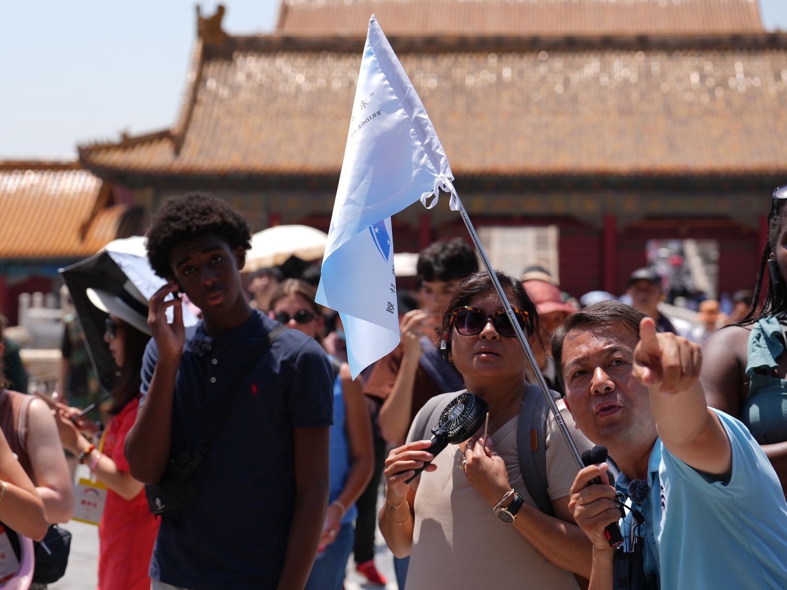American middle school students - Forbidden City