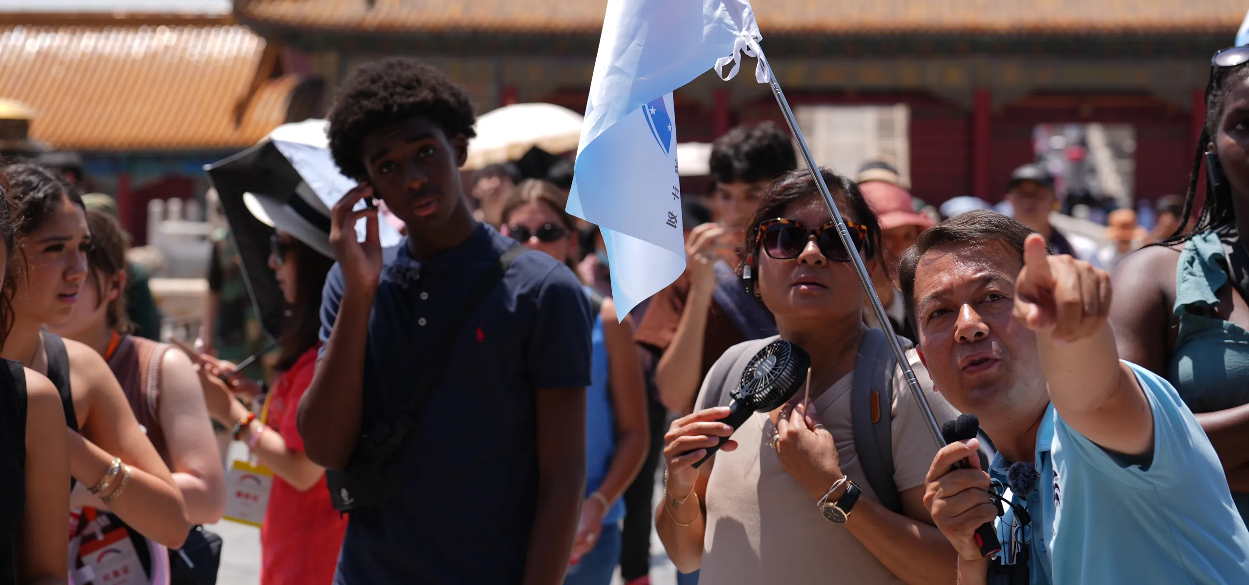 American middle school students - Forbidden City