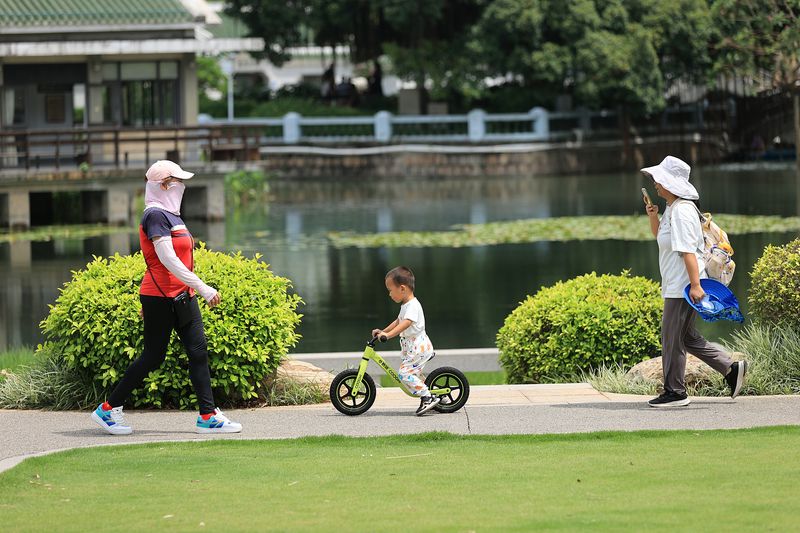 Chinese park, Chinese children, nature education, nature education averse Chinese students