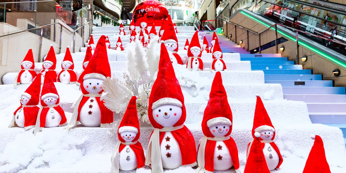 Chinese Christmas celebrations decorations_VCG111606245000