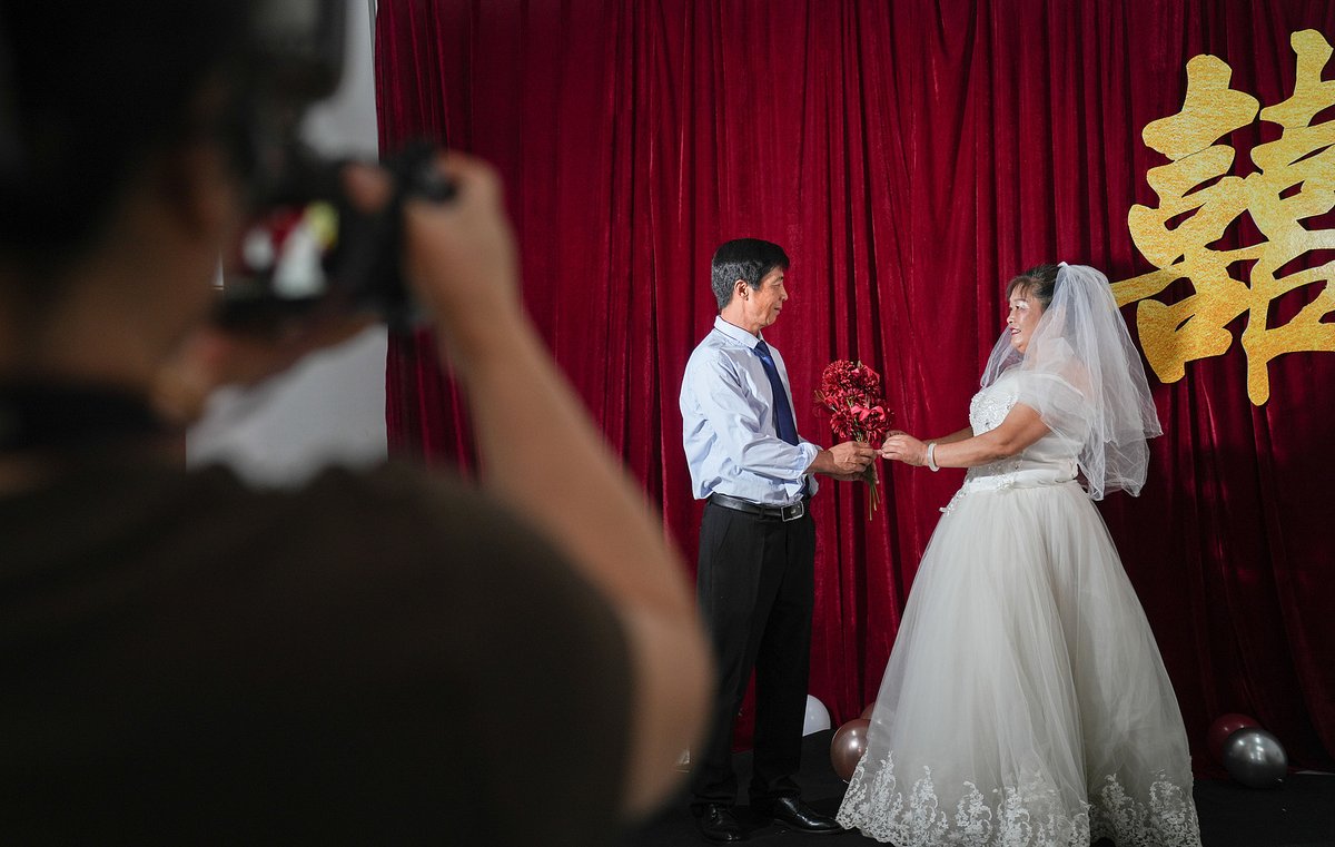 Qixi wedding photo shoot in Shandong