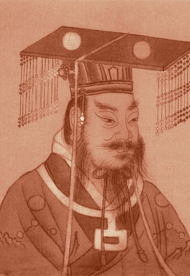 Portrait of Sun Quan, Emperor of Eastern Wu, Jingzhou