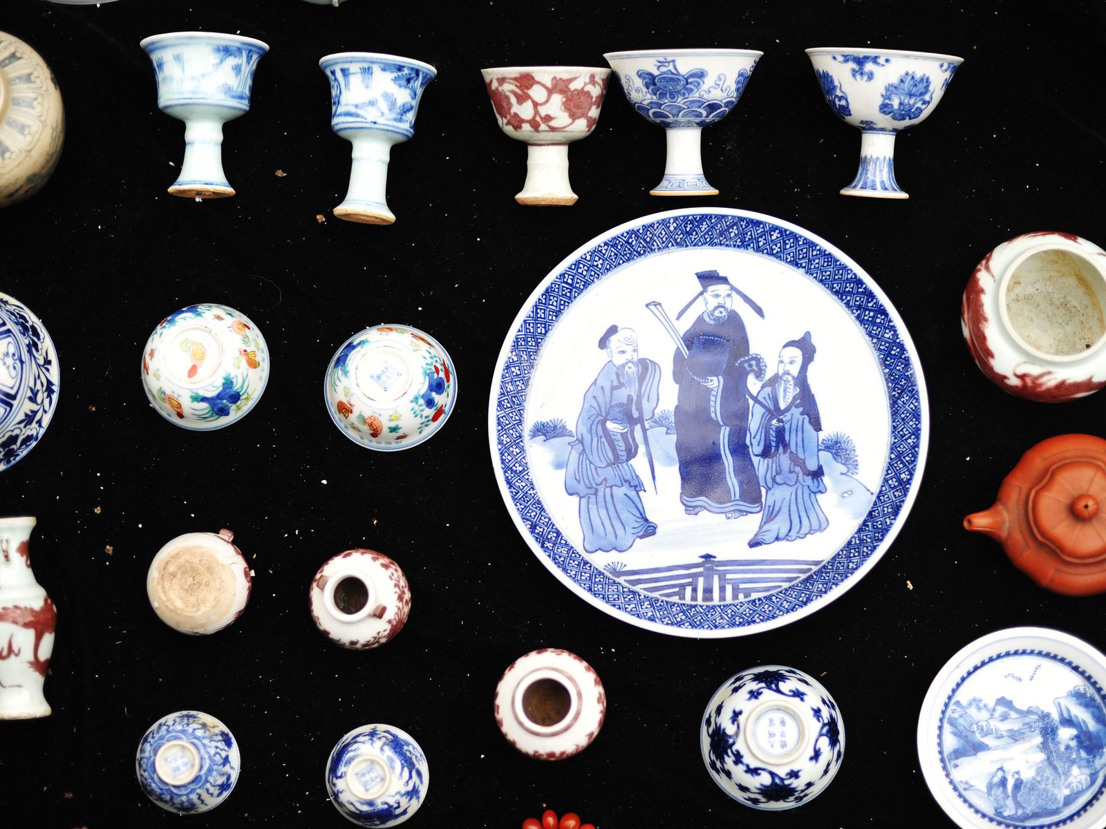 Antiques from a market