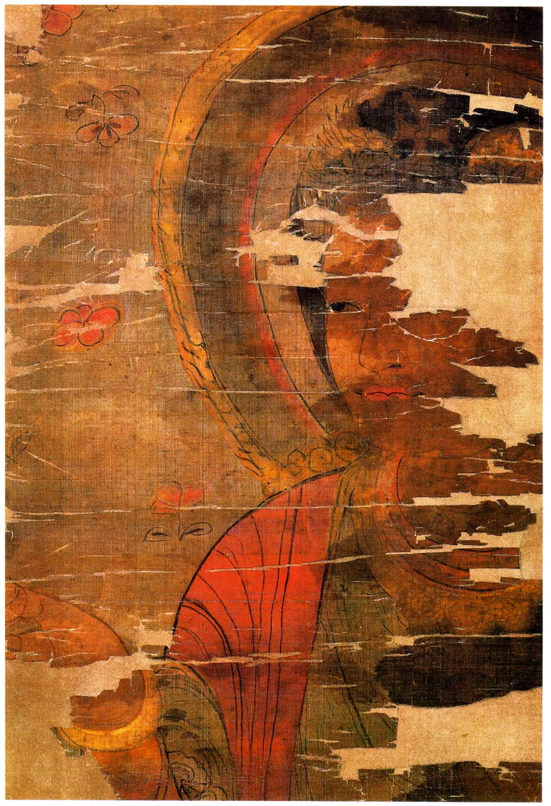 Nestorian painting from the Dunhuang Caves
