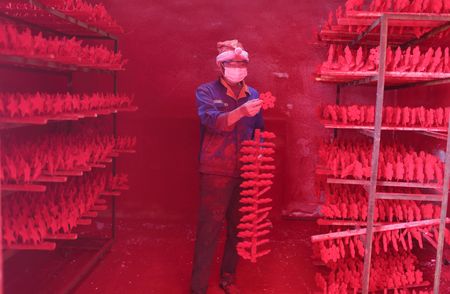 Factory worker in Yiwu, Zhejiang