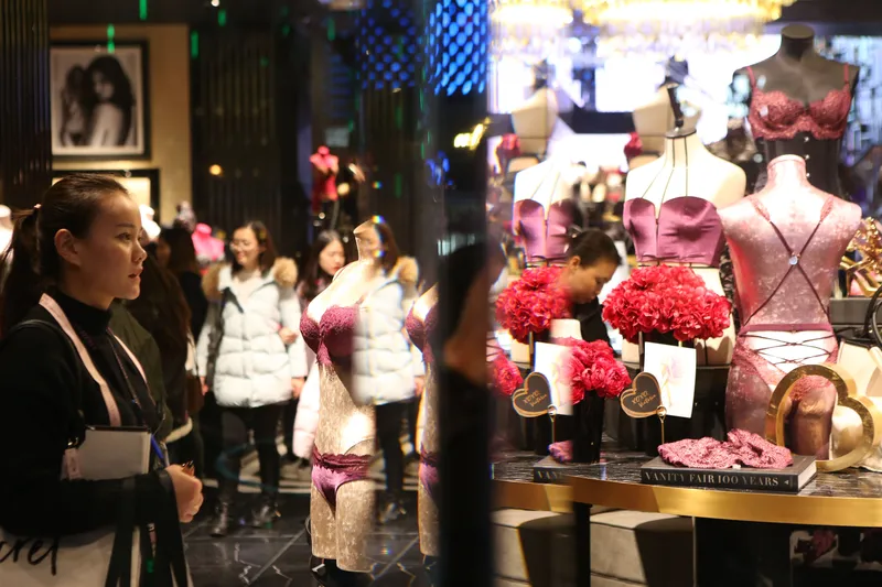 Victoria’s Secret opened its flagship store in Shanghai in 2017