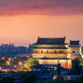 Beijing Drum Tower Xicheng district new teahouses