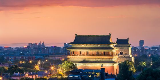 Beijing Drum Tower Xicheng district new teahouses