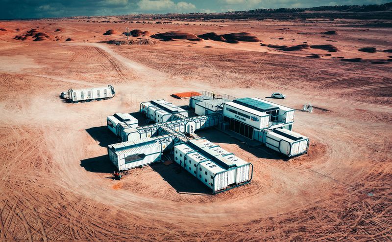 A “Mars Camp” in Qinghai province taps into growing curiosity about space and sci-fi to attract tourists