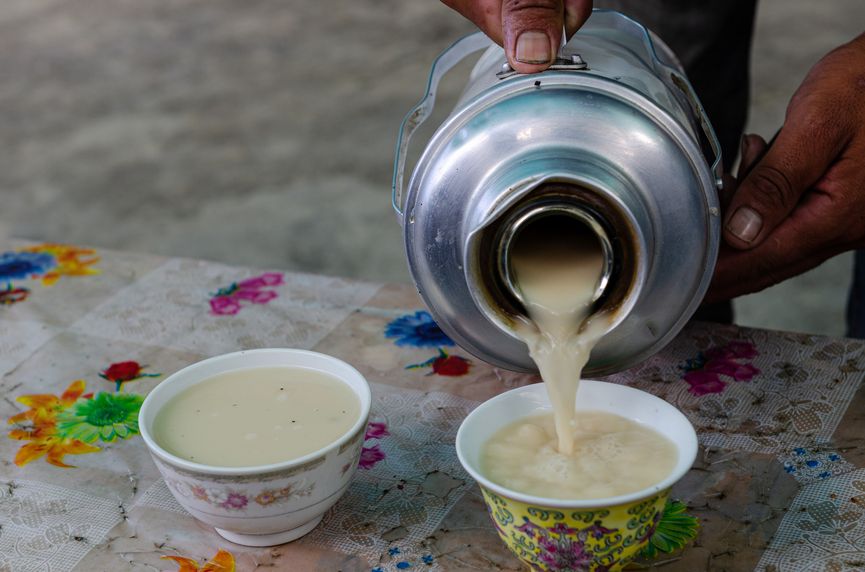 Tibetan yak butter tea