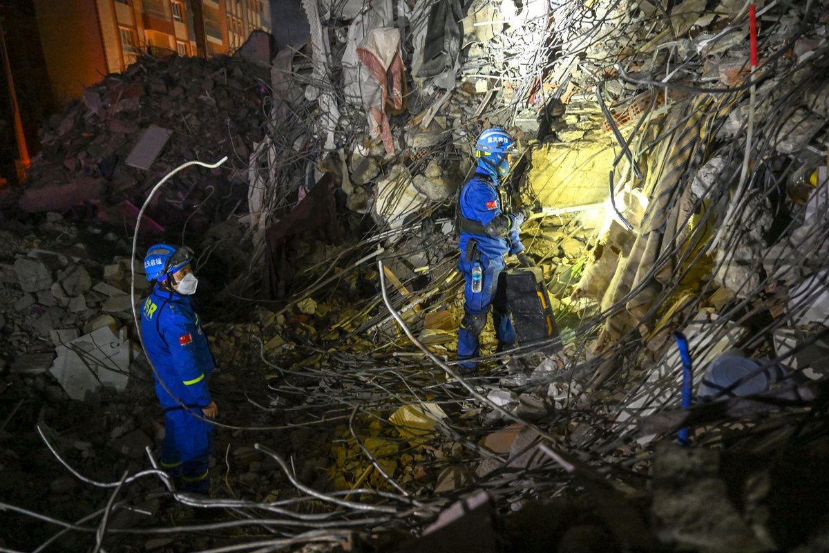 The Chinese rescue team, Turkey earthquake, BSRT