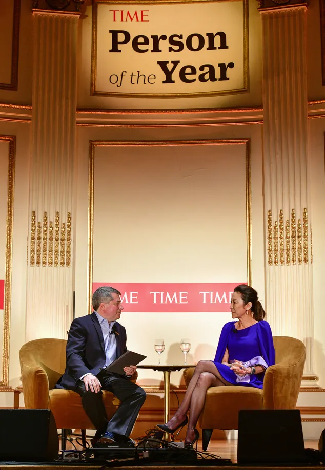 Michelle Yeoh attends Time Magazine’s Annual Personality Reception in New York in 2022
