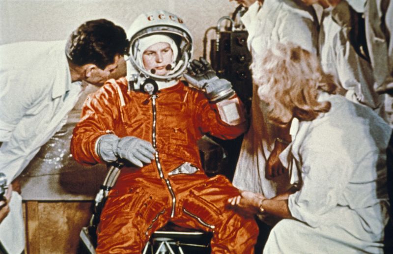 Valentina Tereshkova, world’s first female astronaut in space