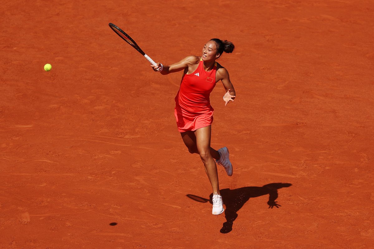 Tennis Gold medalist Zheng Qinwen