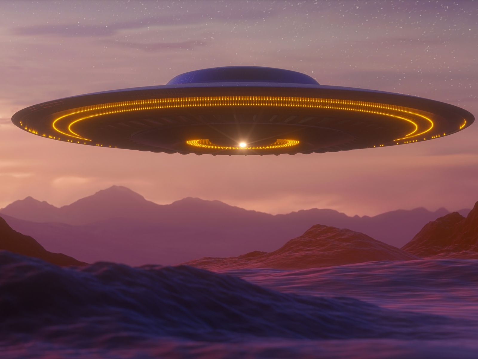 Alien spaceship