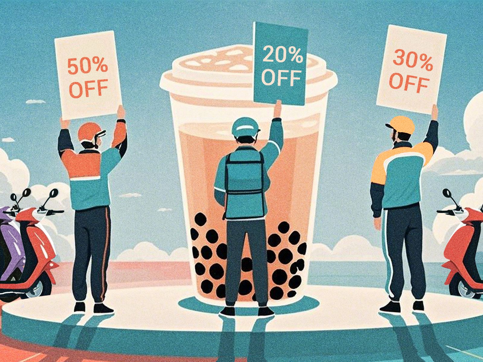 外卖商战